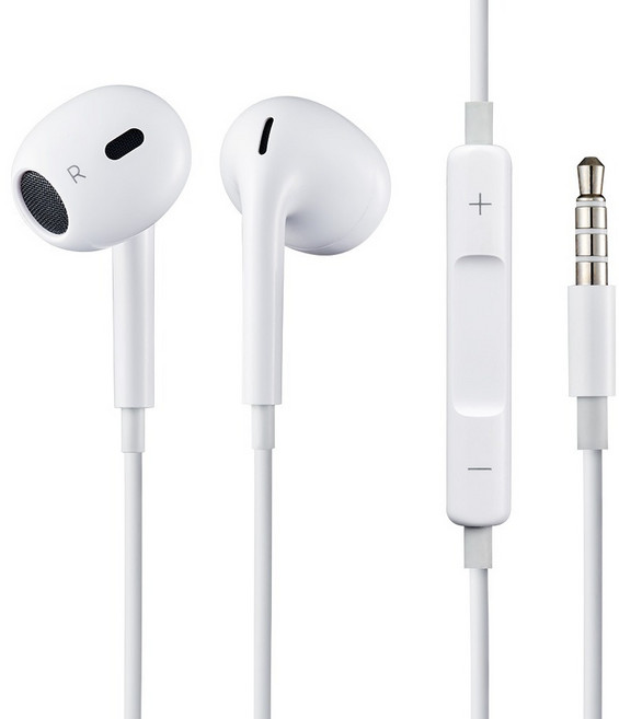 펭카 Hi Fi 유선 이어폰, W1004-A, 화이트