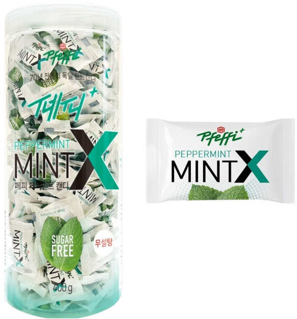 페피 무설탕 민트 캔디, 400g, 1개