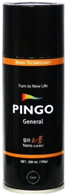 핑고 제너럴 스프레이, 블랙, 200ml, 1개 - 쿠팡