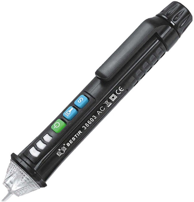 BESTIR 고급형 비접촉 검전 테스터기 BST-38603, 1개