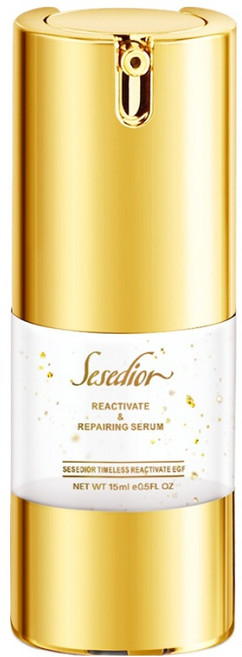 Sesedior 希希娣兒 台灣公司貨 金箔蜂毒胜肽抗皺美白精華液, 15ml, 1瓶