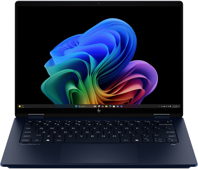 HP 2025 옴니북 X 플립 14 코어Ultra5, Atmospheric Blue, 512GB, 16GB, WIN11 Home, 14-FM0092TU