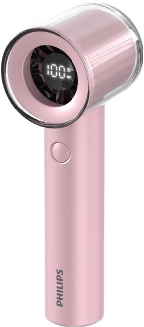 PHILIPS 飛利浦 高速100檔手持風扇, ACR3222, 櫻粉色