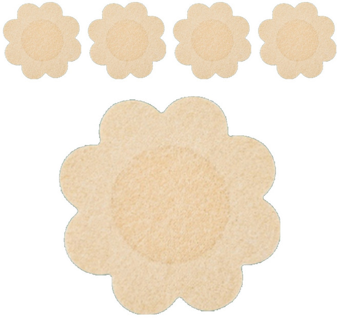 퀸마벨라 니플패치 꽃모양, 1개, 50개입