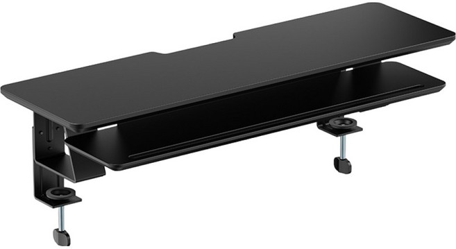 카멜마운트 클램프형 모니터 받침대 MRS1B, 1개, 블랙