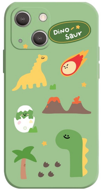 핫티몰 다이노 스타 프린팅 휴대폰 케이스