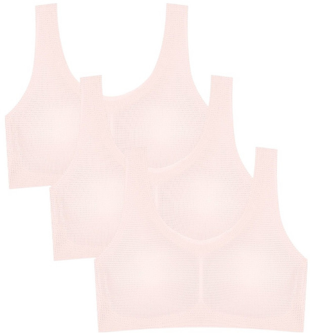 엘르 2단계 학생 심리스 브라 3p