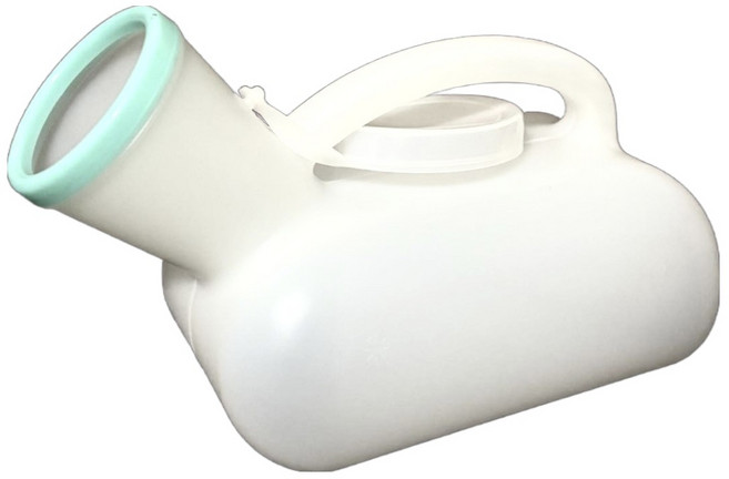 소울리치 유용한 휴대용 소변기 1L, 화이트, 1개