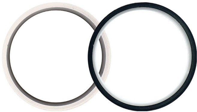 겜맥 테프론테이프 10m 2종 세트, 블랙, 화이트, 1세트