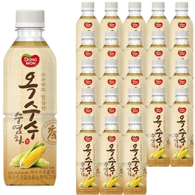 동원 옥수수수염차, 350ml, 24개