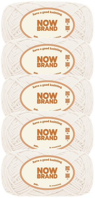 울클럽 NOWBRAND 고급 코튼 아크릴실 45g, 702, 5개