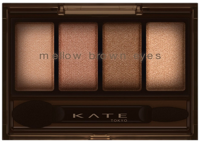 KATE 凱婷 柔和棕調眼影盒 BR-5 珊瑚棕 4.2g 打造深邃立體眼妝, 1個