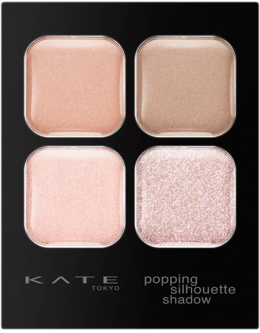 KATE 凱婷 邃影光綻眼影盒 PK-1 覆盆子玫瑰光影 3.6g 打造立體深邃眼妝, 1個