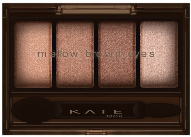 KATE 凱婷 柔和棕調眼影盒 BR-6 波爾多棕 4.2g, 1個