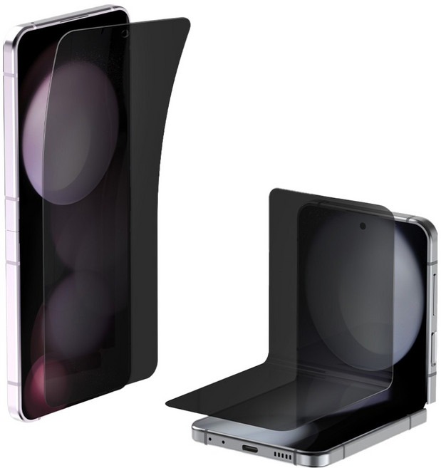 구스페리 자가복원 사생활 보호 EPU 액정보호필름 2p 세트, 1세트