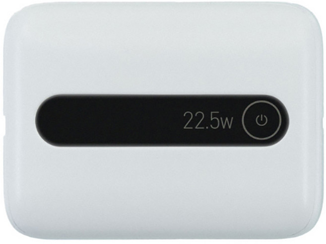 아이노비아 고속충전 PD 22.5W 휴대용 대용량 보조배터리 10000mAh, 화이트, GF10PB