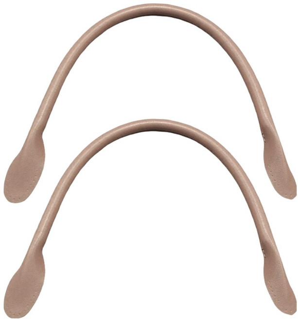 코히모 핸드백 가죽 손잡이 32cm 5W0437, 2개, 핑크