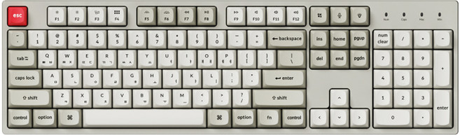 키크론 C2 Pro 8K RGB 핫스왑 유선 기계식 키보드, 레트로, C2PX-M9, 저소음 바나나축