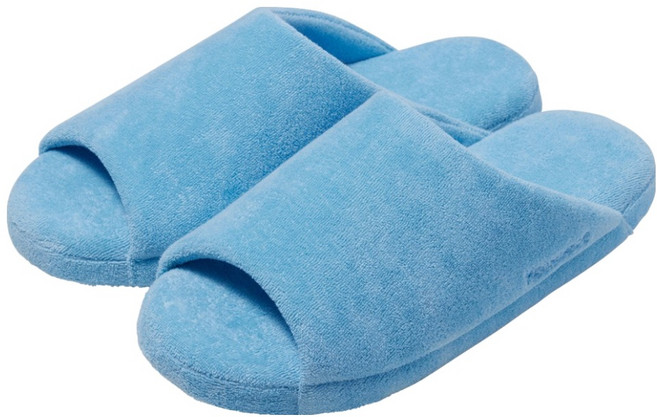 하우스윗 제로쿵 층간소음완화 진동감소 워셔블 항균 실내 슬리퍼, 블루, 1개