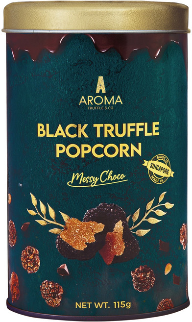 AROMATRUFFLE 黑松露爆米花 米香巧克力, 1個, 115g