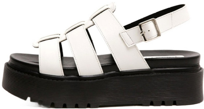 마크모크 여성용 리엄 캐쥬얼 피셔맨 청키 샌들 6cm