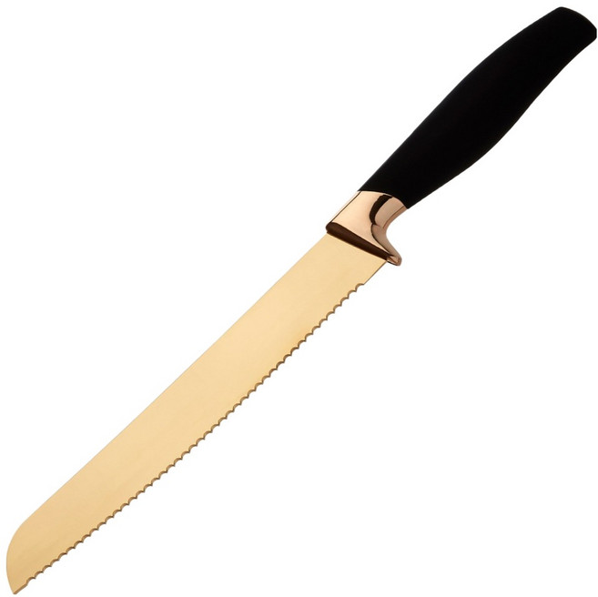 PREMIER HOUSEWARES 鋸齒麵包刀, 1支, 金色