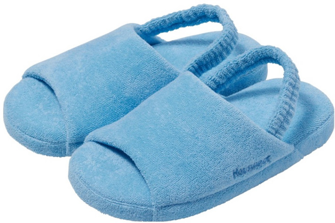 하우스윗 아동용 제로쿵 워셔블 항균 슬리퍼, 블루, 1개