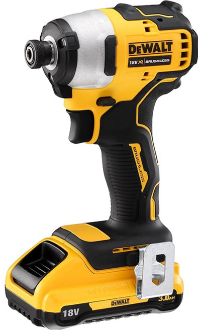 DEWALT 得偉 20V MAX無刷式高速型衝擊起子機 2.0Ah 雙電 DCF809D2, 1台