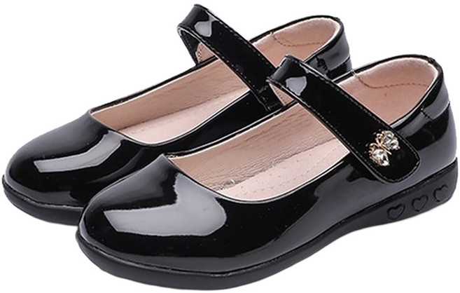 KIZTREE 女童款平底鞋 XZ-475 200mm 黑色