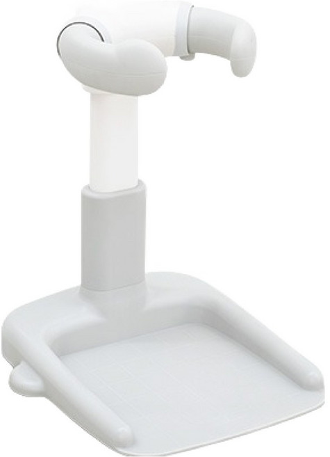 코니스 이지샤워 목욕 핸들 유아 비데, 그레이, 1개