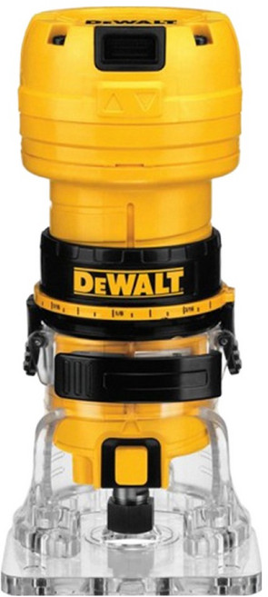 DEWALT 得偉 雕刻修邊機 DW-DWE6000 輕巧靈活 高速切割 透明底座 多種配件, 1個
