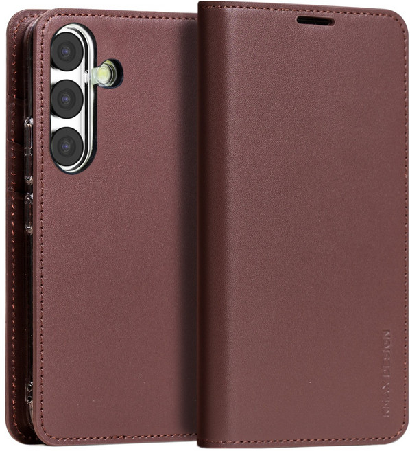 케이맥스 천연소가죽 다이어리형 휴대폰 케이스