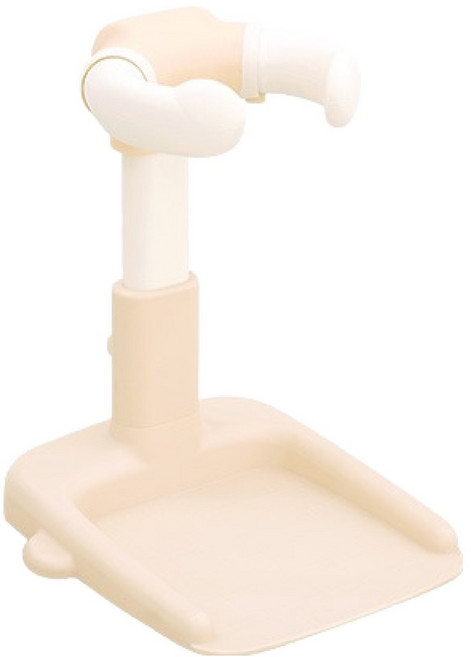 코니스 유아용 이지샤워 목욕 핸들, 피치, 1개