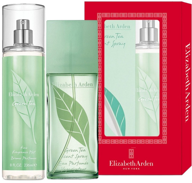 엘리자베스아덴 그린티 향수 100ml + 바디미스트 236ml 2종 세트, 1세트