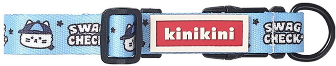 키니키니 스웨그 치치 목줄, 블루, 1개