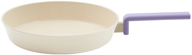 NEOFLAM 台灣原廠公司貨 Planet系列 電磁爐適用 陶瓷塗層平底鍋 星球紫, 28cm, 1個