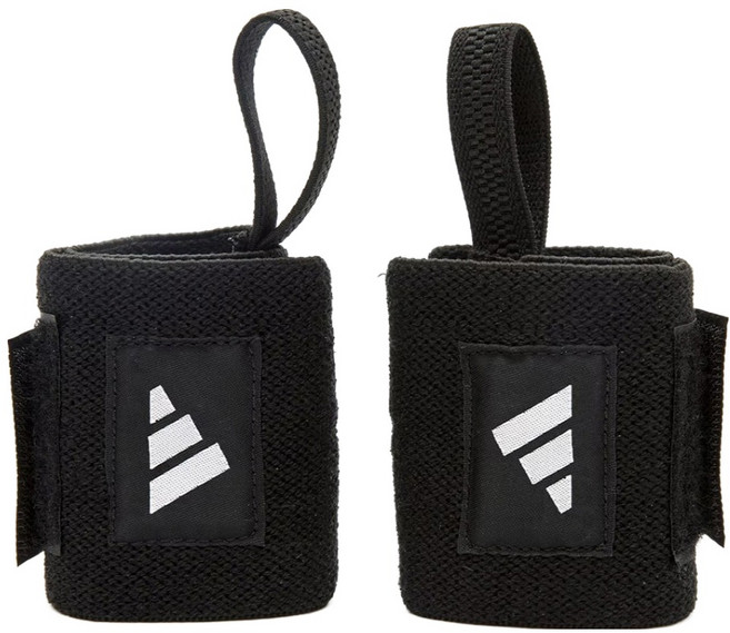아디다스 손목 스트랩 2p, 블랙, 1개