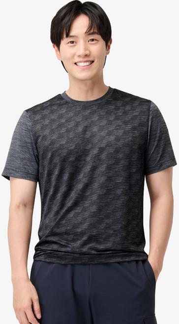 프로월드컵 남성용 쿨티 아이스 기능성원단 반팔 티셔츠 Q225-3524