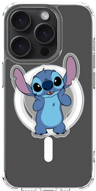 DESIGNSKIN 맥세이프 디즈니 그래픽 스마트톡, 샤이 스티치, 1개