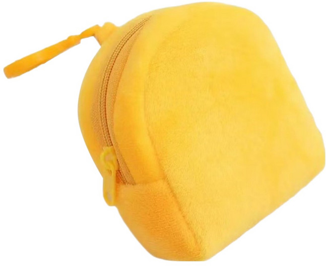 타미나요 다용도 이어폰 파우치 9.5cm, DIY를 위한 옐로, 1개