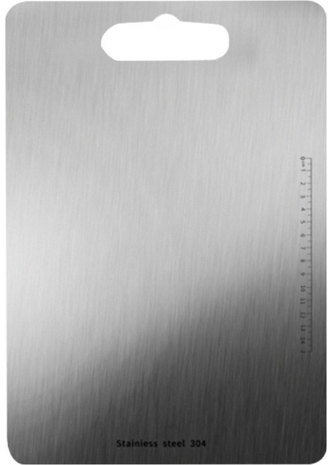 瑞典廚房 304不鏽鋼砧板 45cm 菜板 單一顏色 易清洗 耐用, 銀色, 1個