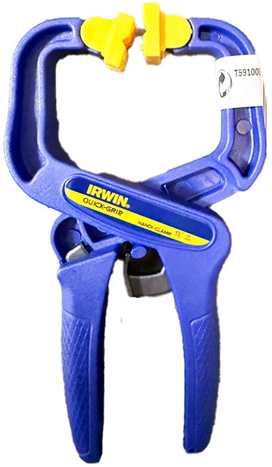 IRWIN 握手牌 藍色塑鋼快速夾鉗 IW-T59100ECD 1-1/2英吋, 1個