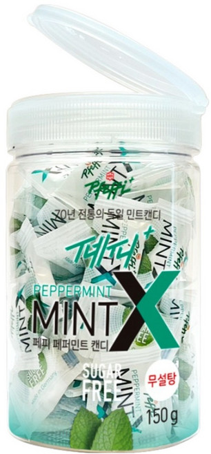 페피 무설탕 기능성 민트캔디, 150g, 1개