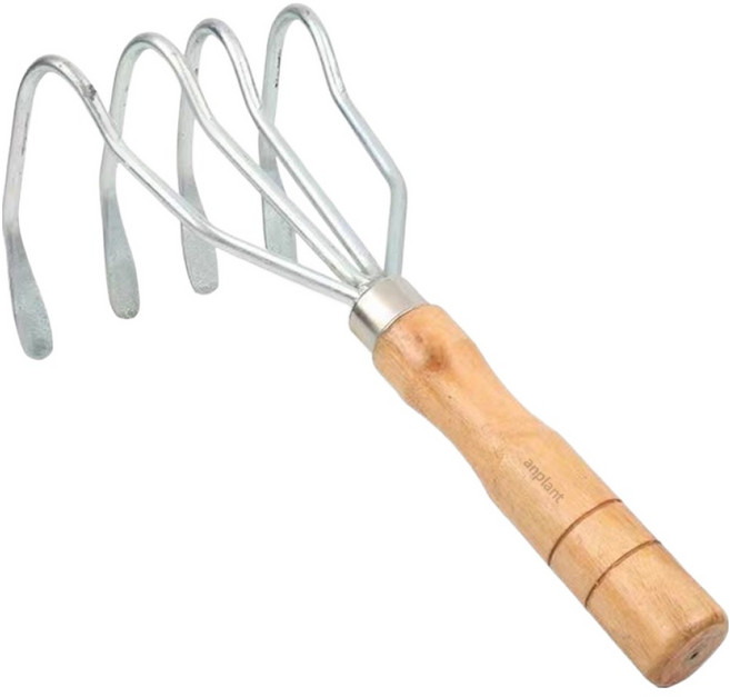 앙플랜트 다용도 농기구 해루질 원예 갈퀴, 1개