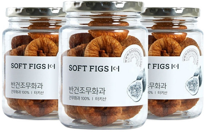 착한습관 반건조 무화과, 3개