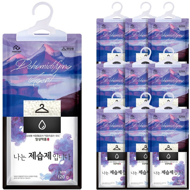 홈트너 옷장용 나는 제습제 입니다 본품, 120g, 10개