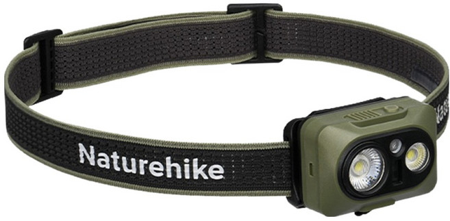 Naturehike 挪客 星嶼Max高性能感應式迷你LED頭燈 ZM010, 1個, 苔蘚綠