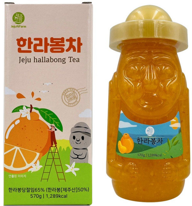 제주앤팜 한라봉차, 1개, 1개입, 570g