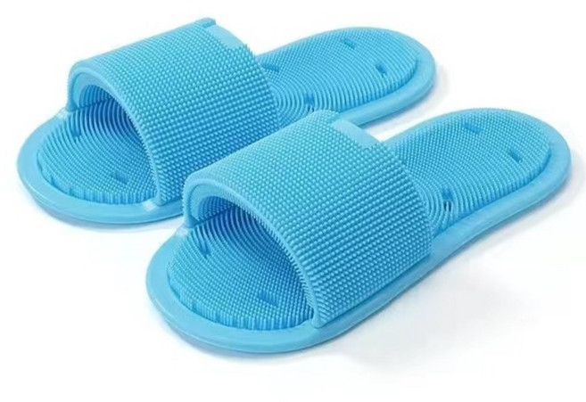 조앤제이 풋브러쉬 360 발세척 매트, 블루, 1개입, 1개