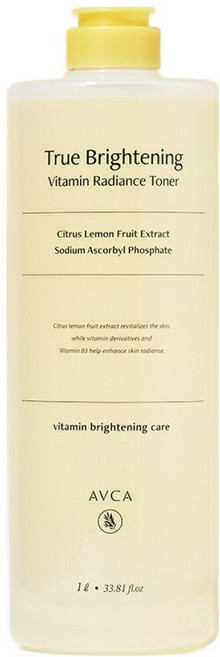 아브카 트루 브라이트닝 비타민 광채 토너, 1L, 1개